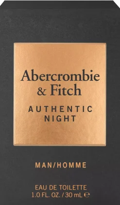 Abercrombie & FitchAuthentic Night Men Eau De Toilette 30 ml