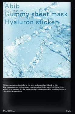 Abib Gummy Sheet Mask Hyaluron Sticker 10-Pack 27 g