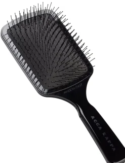 Acca Kappa Shower Paddle Brush Soft Nylon Pins Resin Tip