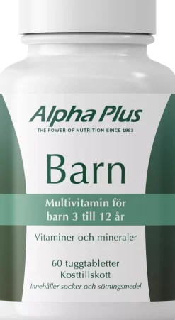 Alpha Plus Barn 60 stk