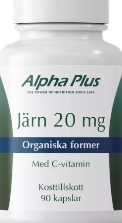 Alpha Plus Iron 20 mg 90 caps