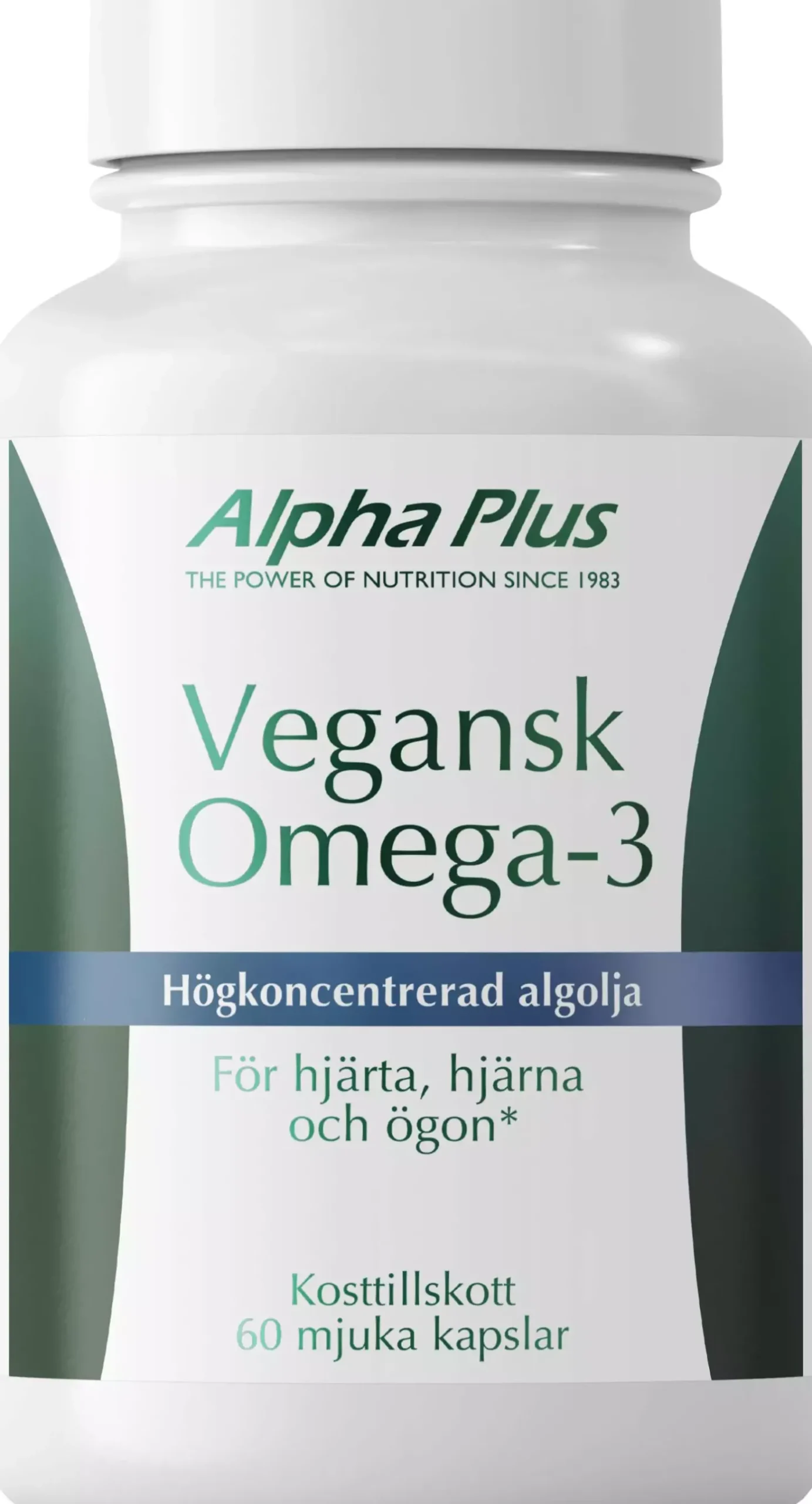 Alpha Plus Vegan Omega-3 60 Soft Caps