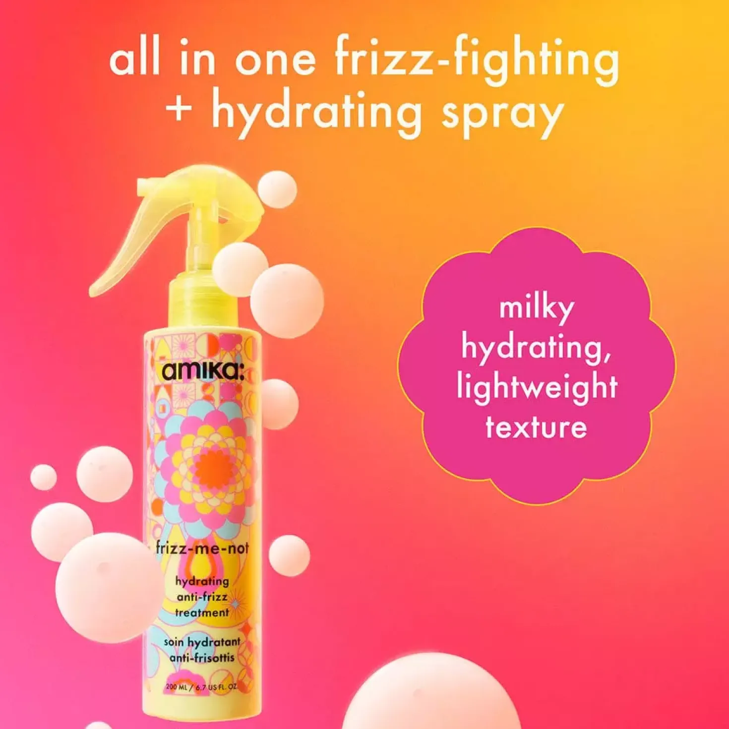 Amika Frizz-Me-Not Hydrating Anti-Frizz Treatment 200 ml