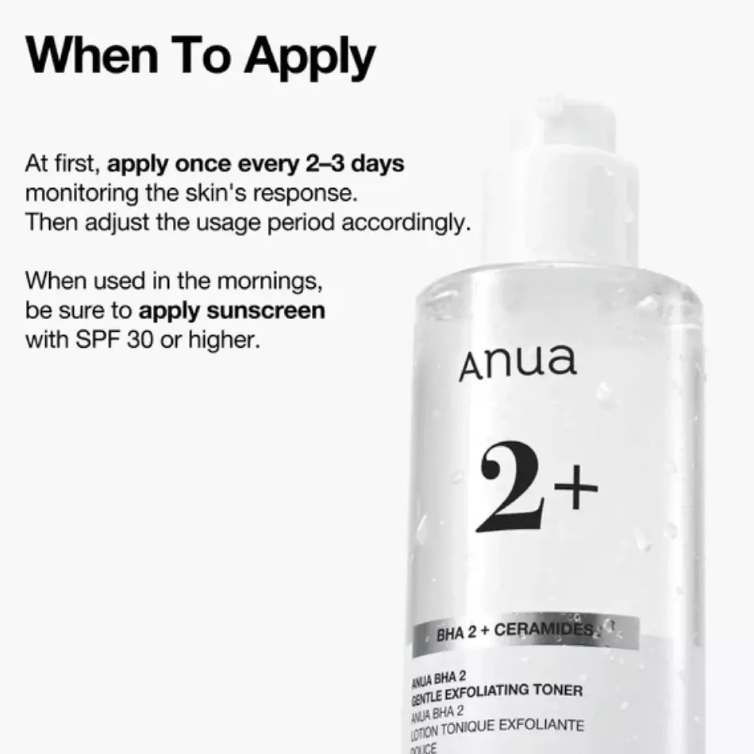 ANUA BHA 2% Gentle Exfoliating Toner 150 ml