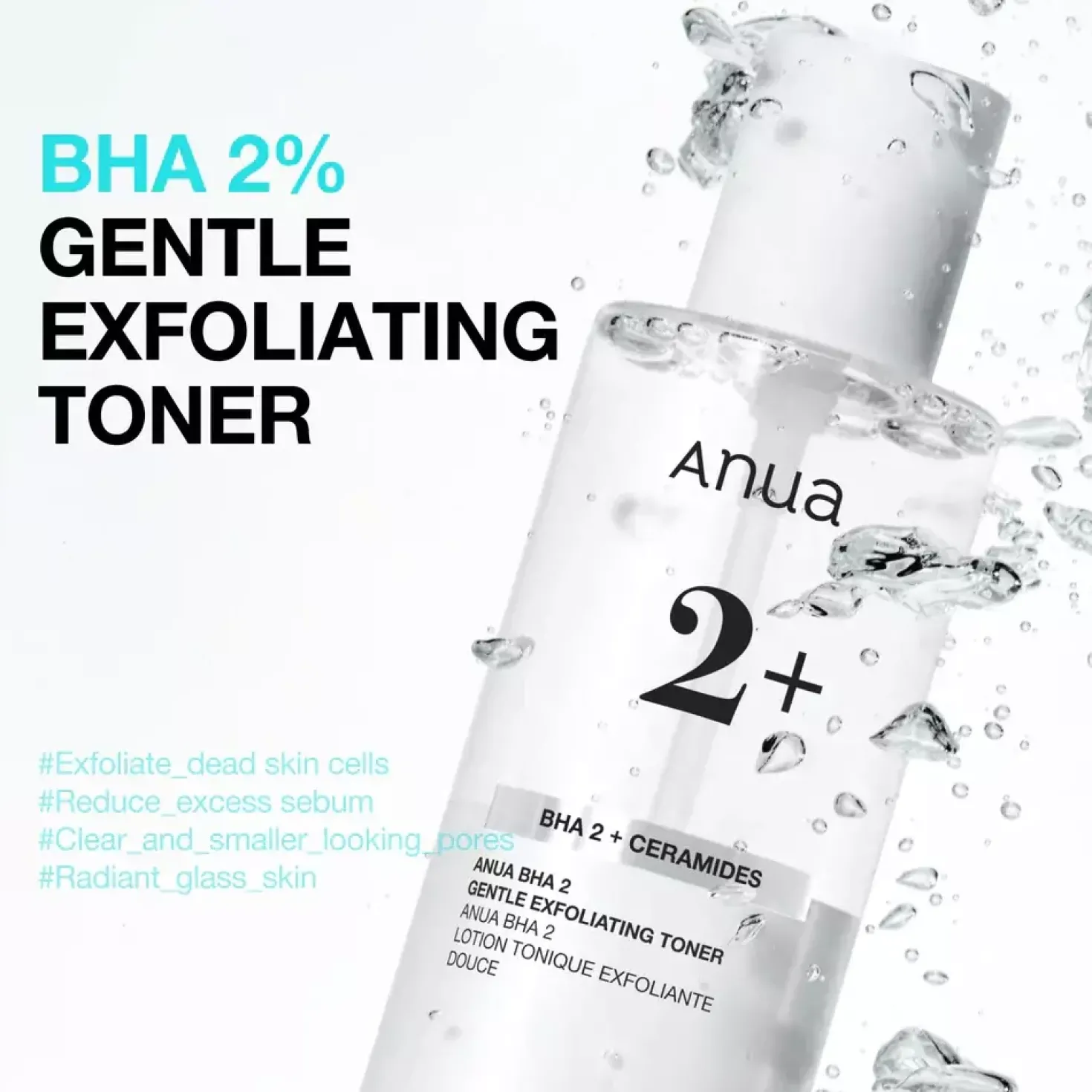 ANUA BHA 2% Gentle Exfoliating Toner 150 ml