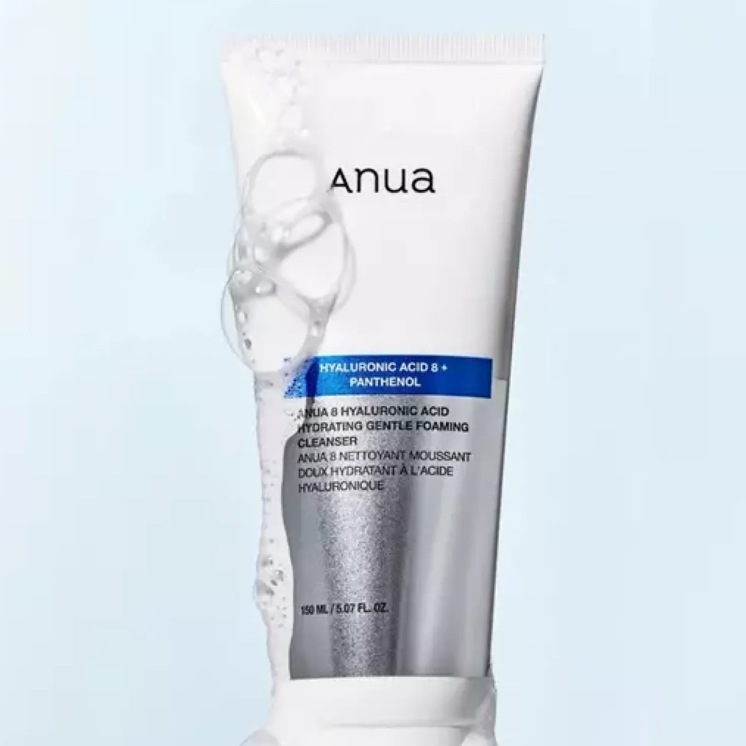ANUA 8 Hyaluronic Acid Hydrating Gentle Foaming Cleanser 150 ml