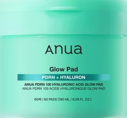 ANUA PDRN 100 Hyaluronic Acid Glow Pad 180 ml