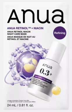 ANUA Retinol Niacin Night Care Mask 25 ml