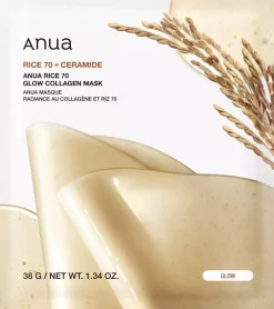ANUA Rice 70 Glow Collagen Mask 25 ml
