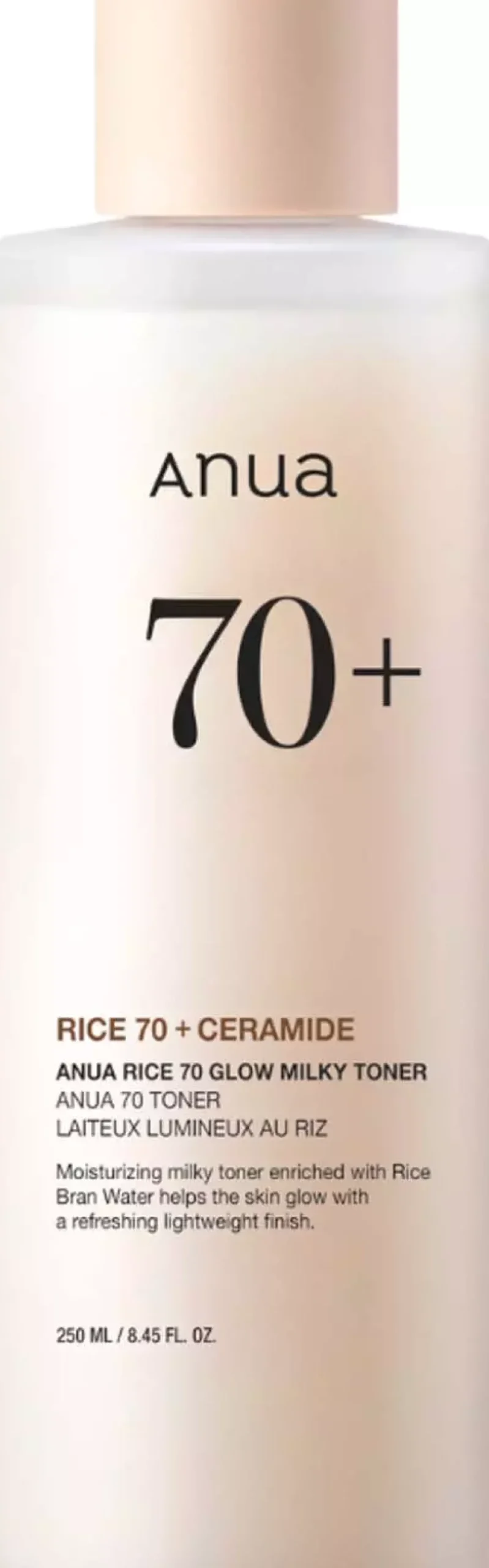 ANUA Rice 70 Glow Milky Toner 250 ml