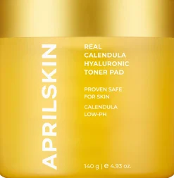 APRILSKIN Real Calendula Hyaluronic Toner Pad 140 g