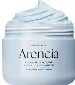 Arencia Fresh Blue Hyssop Rice Mochi Cleanser 120 g