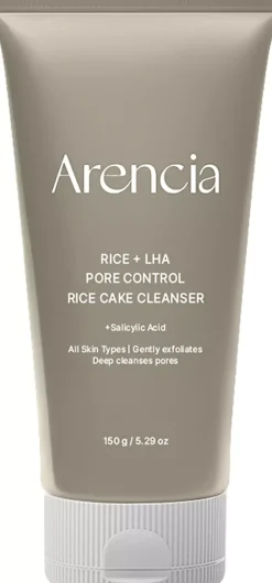 Arencia Rice + LHA Pore Control Rice Cake Cleanser 150 g