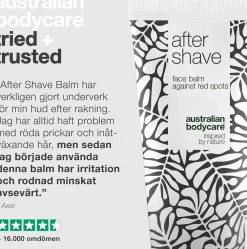 Australian Bodycare After Shave – soothing facial balm 200 ml