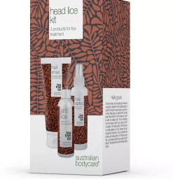 Australian Bodycare Head Lice kit - 3 piece lice treatment kit