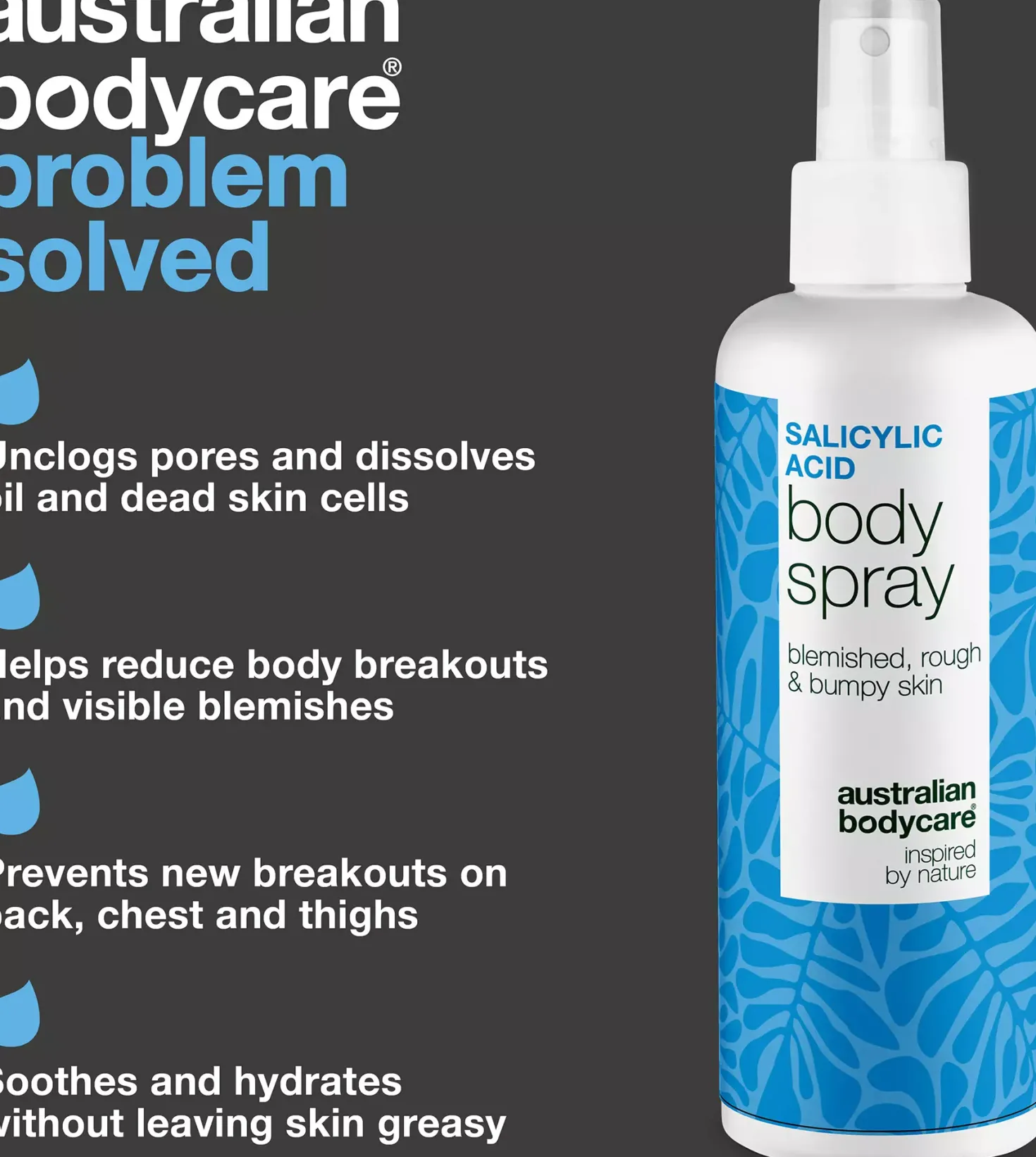 Australian Bodycare Salicylic Acid Body Spray 250 ml