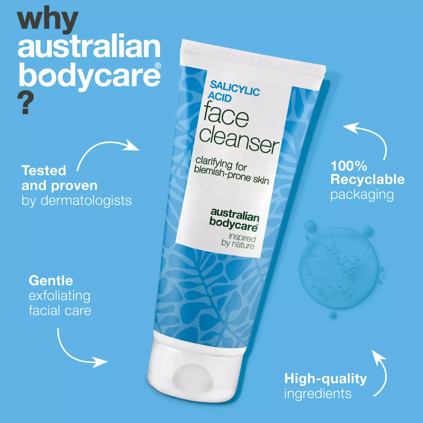 Australian Bodycare Salicylic Acid Face Wash 100 ml