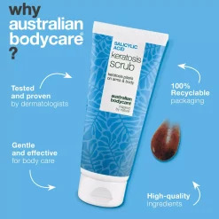 Australian Bodycare Salicylic Acid Keratosis Scrub 200 ml