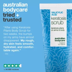 Australian Bodycare Salicylic Acid Keratosis Scrub 200 ml