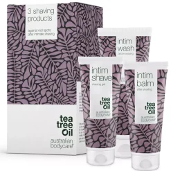 Australian Bodycare 3 Shaving products - against red spots after intimate shaving