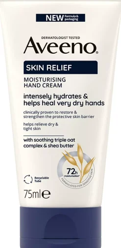 AveenoSkin Relief Moisturising Hand Cream 75 ml