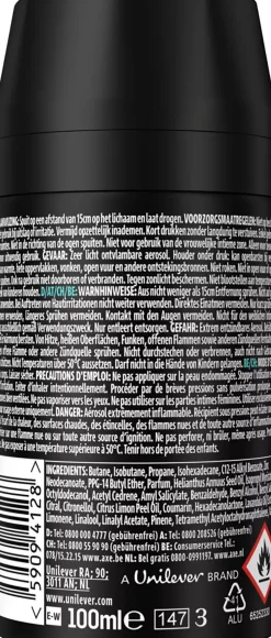 Axe Coconut & Sandalwood Lower Body Deo Spray 100 ml
