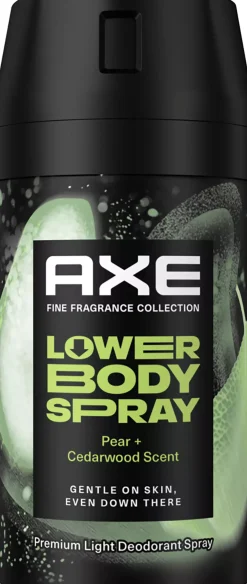 Axe Pear & Cedarwood Lower Body Deo Spray 100 ml
