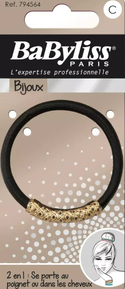 BaByliss Paris AccessoriesBijoux Elastic with Gold Decoration