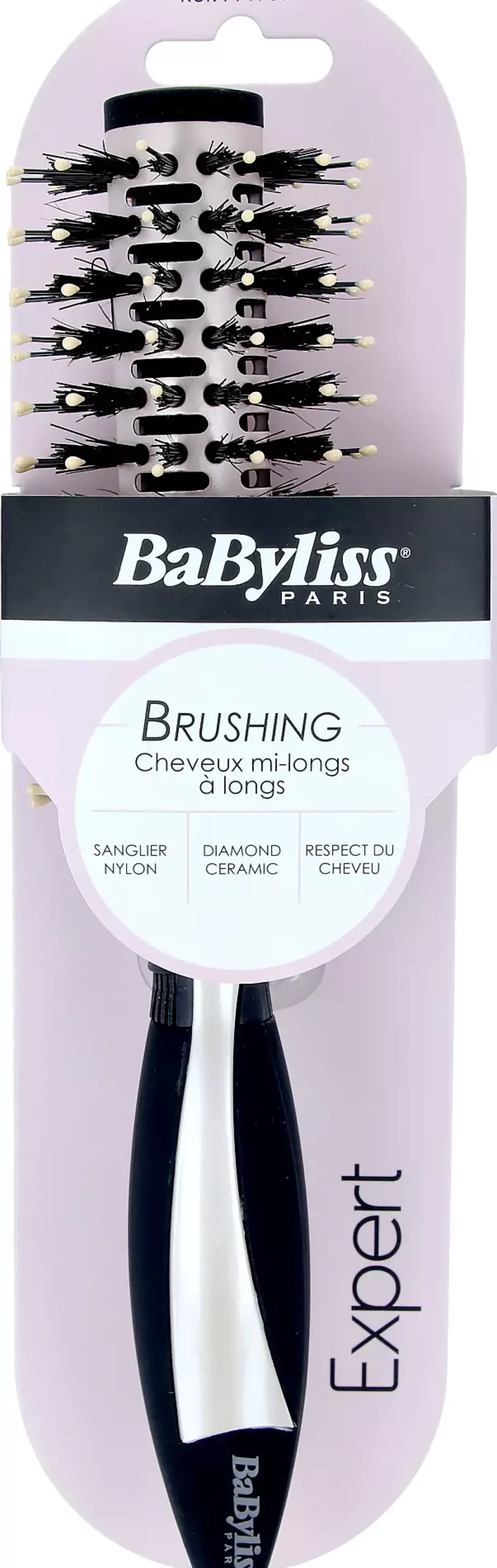 BaByliss Paris Accessories 791968 Brushing & Style Boar Bristle Brush 26mm