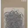 BaByliss Paris Accessories Micro Hair Tie Black 300 pcs
