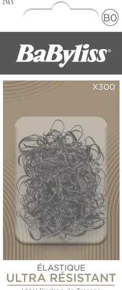 BaByliss Paris Accessories Micro Hair Tie Black 300 pcs
