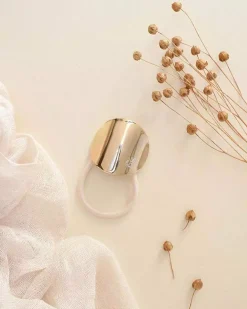 BACHCA Elastic with round metal charm