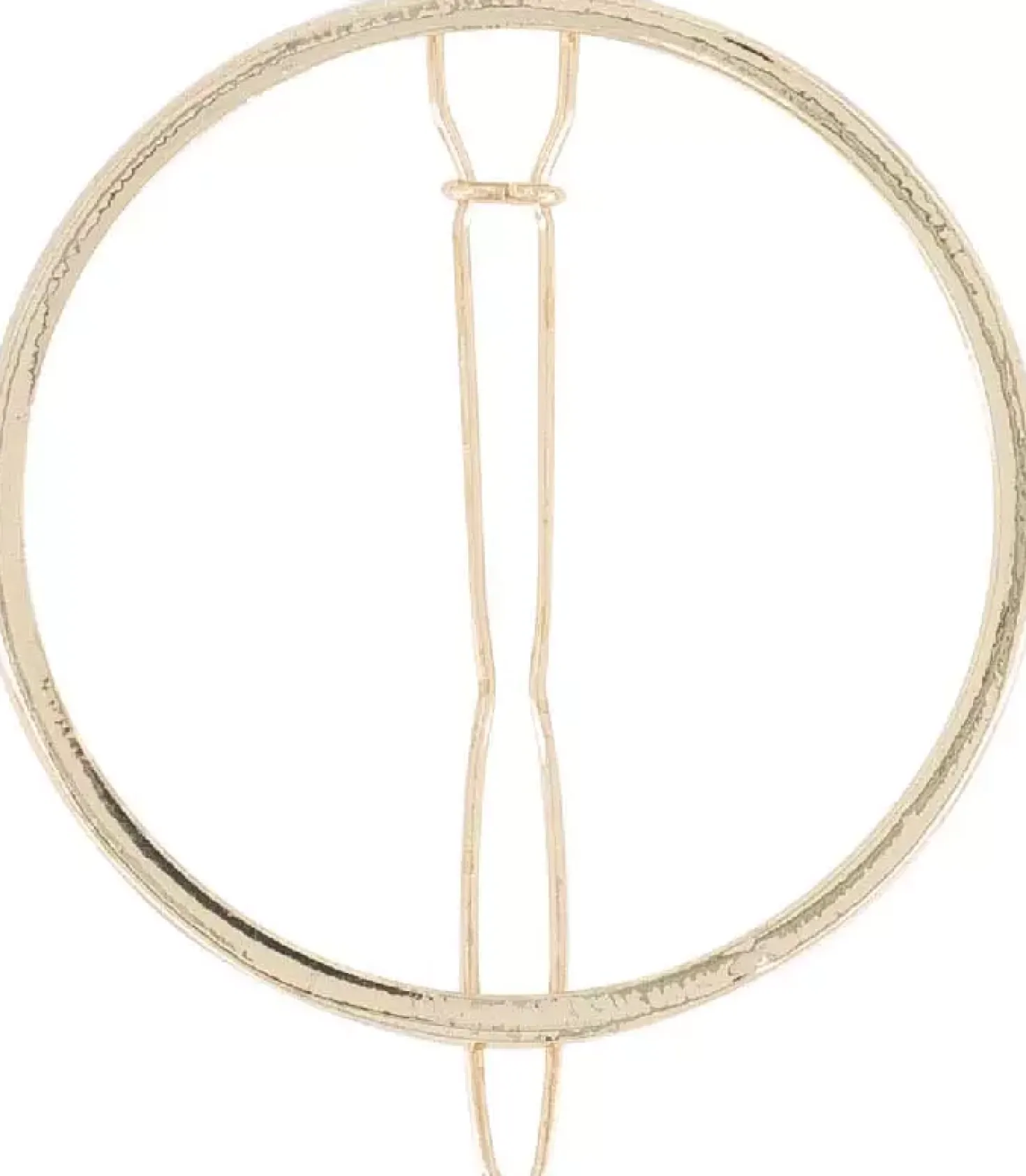 BACHCA Round metal barrette