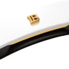 Balmain Hair CoutureCellulose Acetate Cellulose Acetate Barrette pour Cheveux White Large