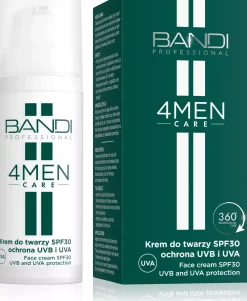 Bandi4Men Care Face Cream SPF30 UVB And UVA Protection 50 ml