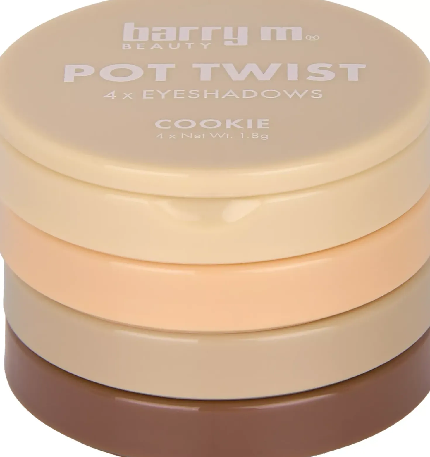 Barry M Pot Twist 4x Eyeshadows Cookie 7,2 g