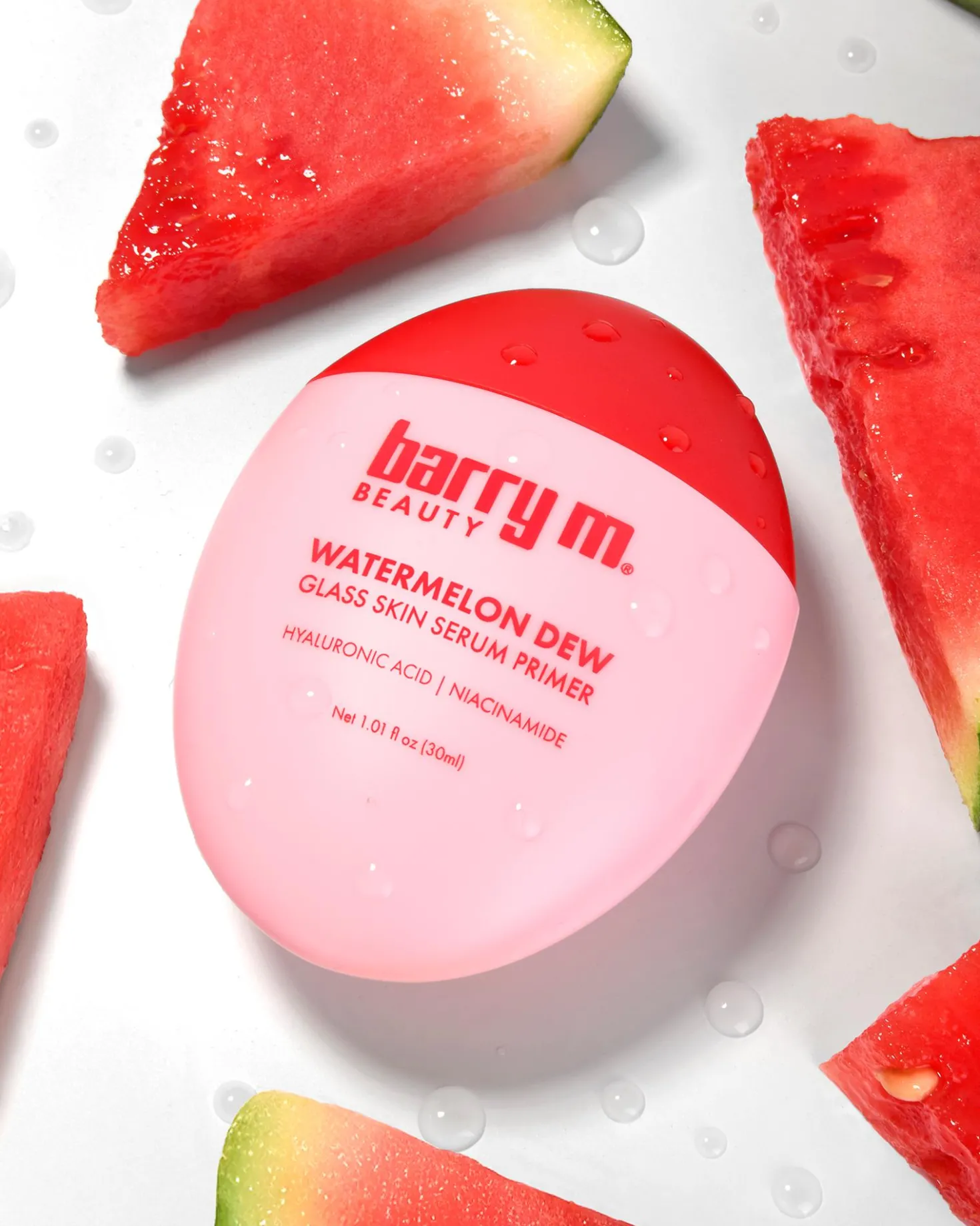 Barry M Watermelon Dew Glass Skin Serum Primer Clear 30 ml