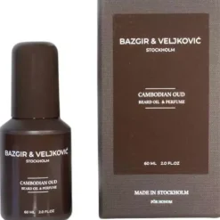 Bazgir & Veljkovic Beard Oil & Perfume Cambodian Oud 60 ml