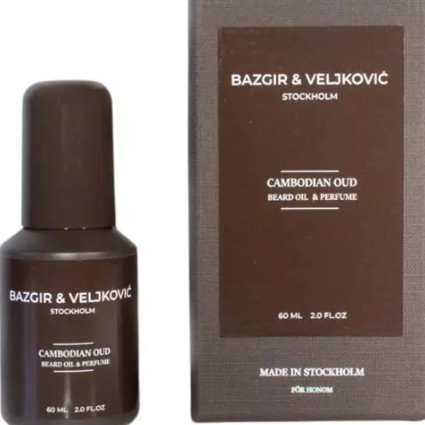 Bazgir & Veljkovic Beard Oil & Perfume Cambodian Oud 60 ml