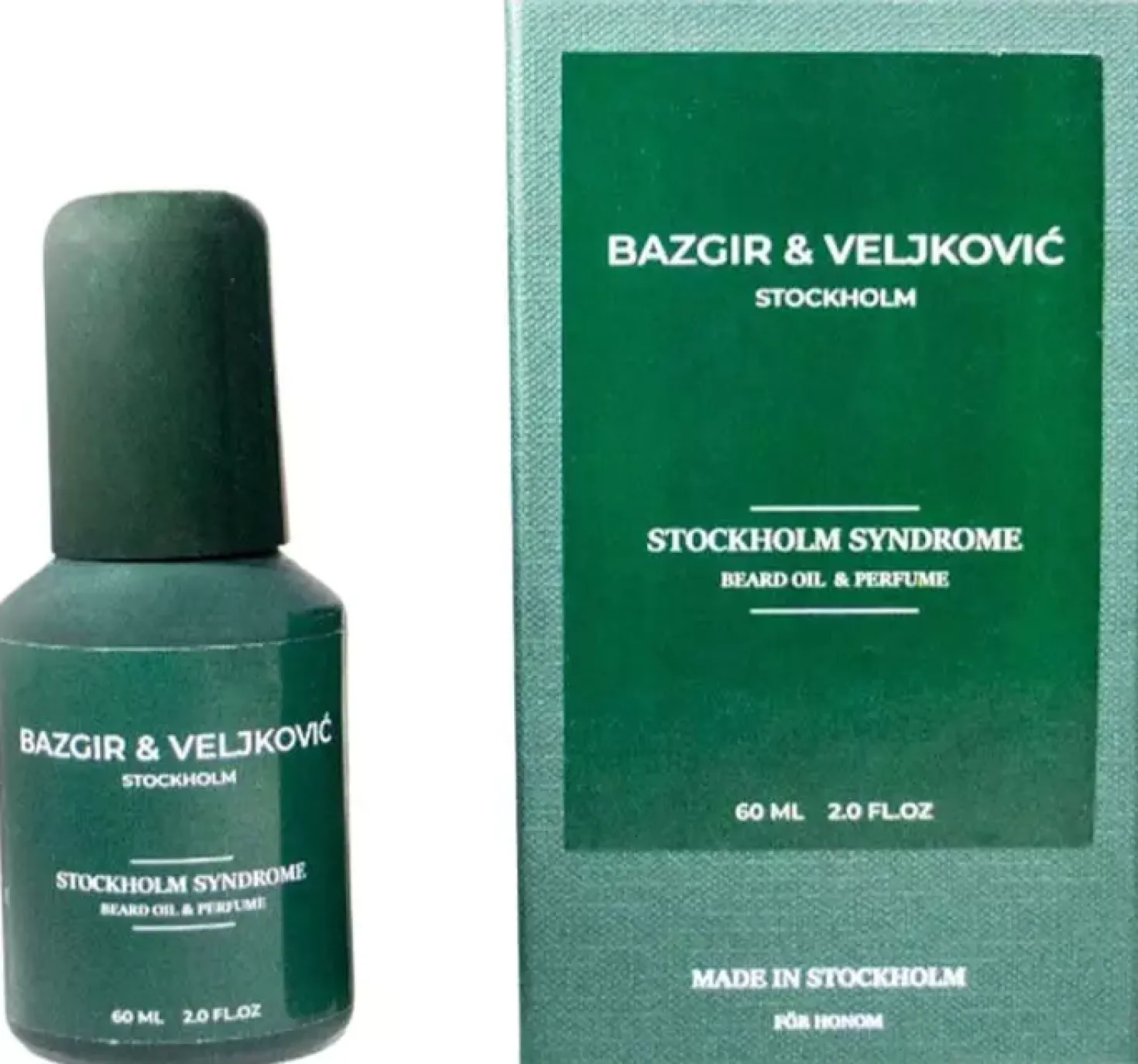 Bazgir & Veljkovic Beard Oil & Perfume Stockholm Syndrome 60 ml