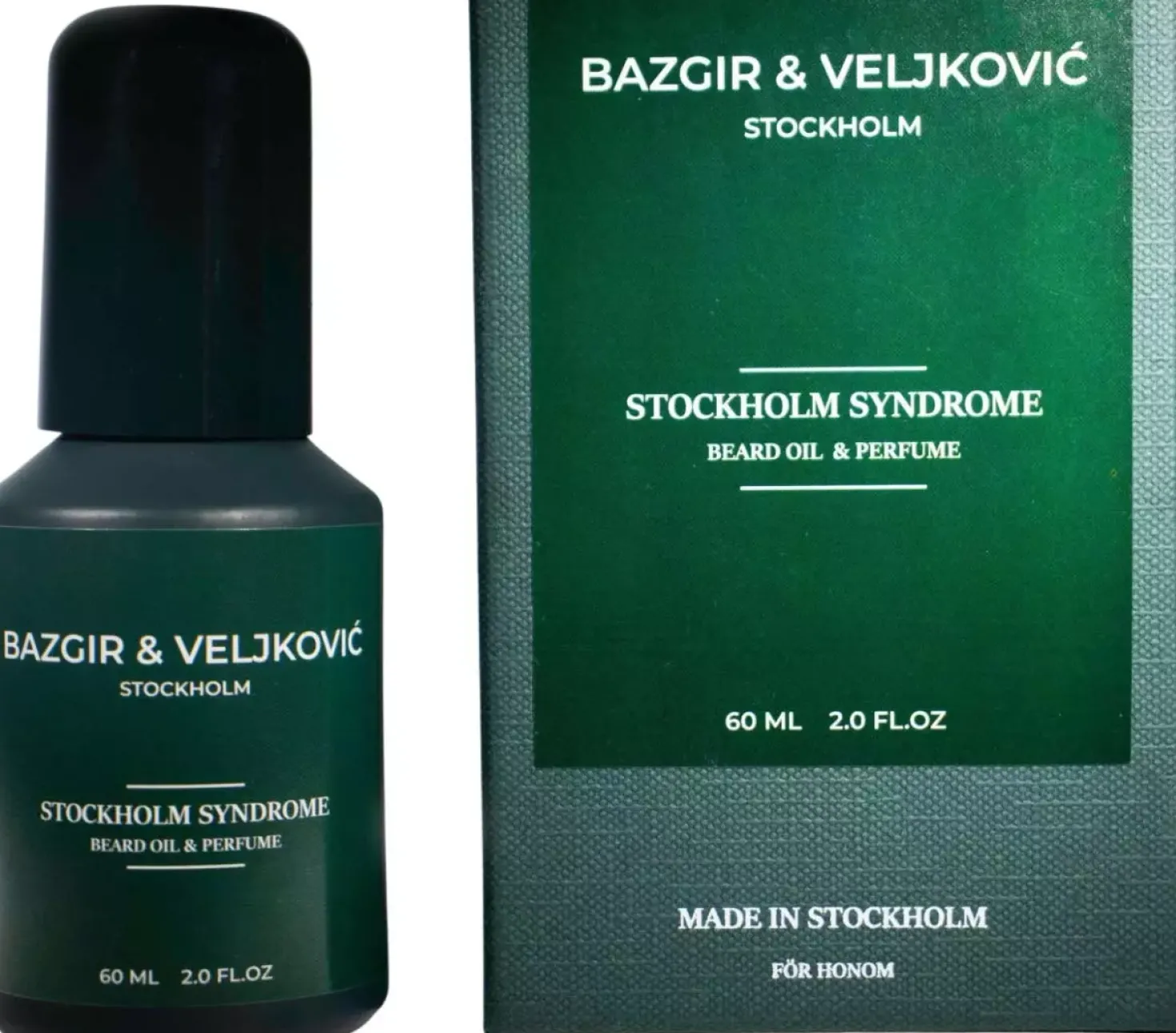 Bazgir & Veljkovic Beard Oil & Perfume Stockholm Syndrome 60 ml