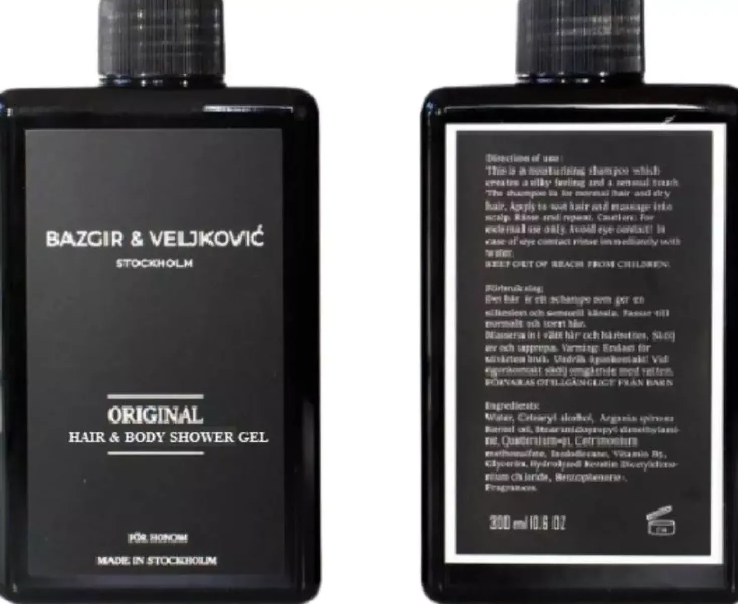 Bazgir & Veljkovic Hair Shampoo Giovanni 300 ml