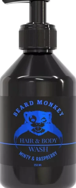 Beard Monkey Hair & Body Minty & Raspberry 1000 ml