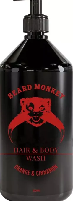 Beard Monkey Hair & Body Wash Orange & Cinnamon 250 ml