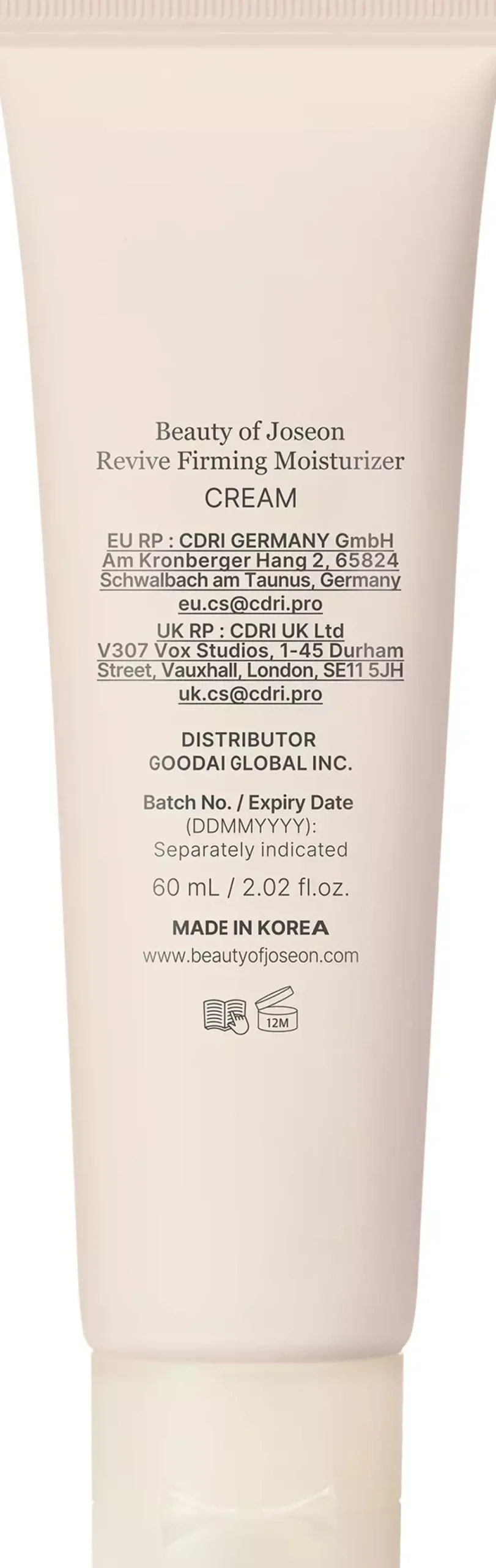 Beauty of Joseon Revive Firming Moisturizer 60 ml