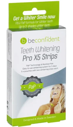 Beconfident Teeth Whitening Pro X5 Strips