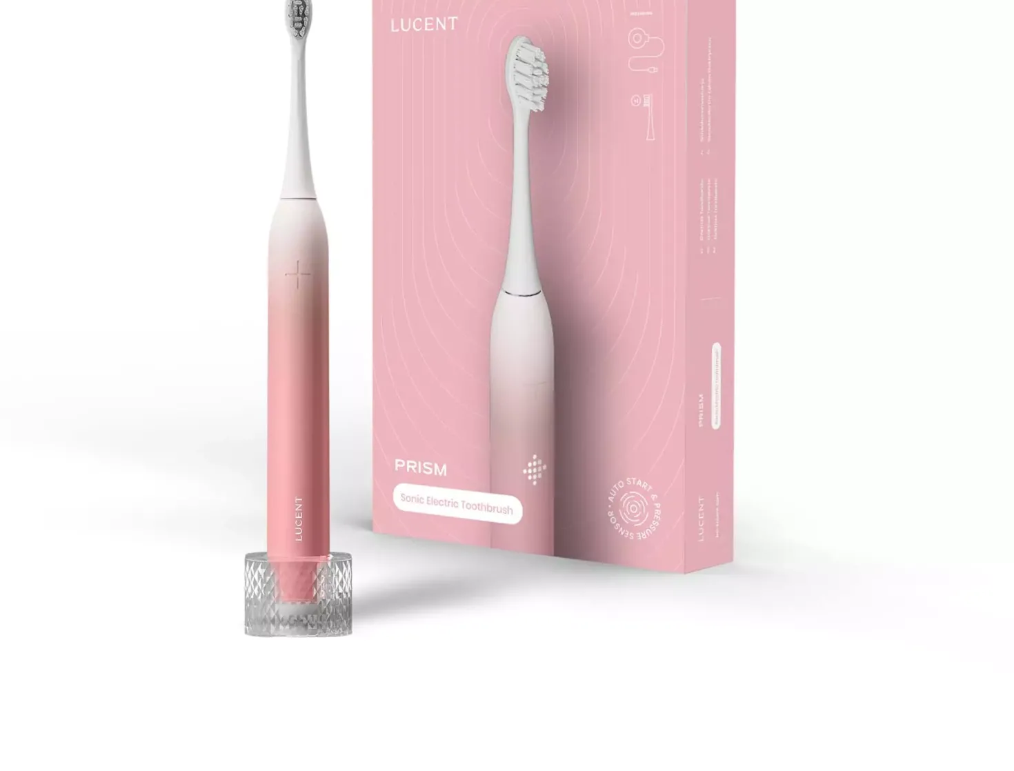 Be Lucent Prism Electric Sonic Toothbrush Mint