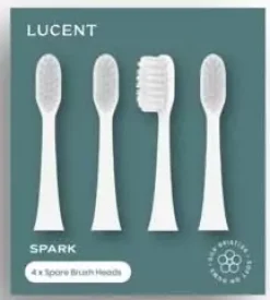 Be LucentSpark Toothbrush Heads Refill White