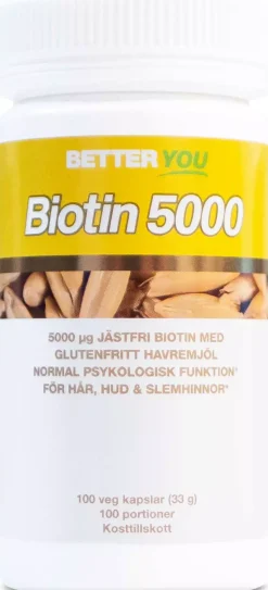 Better You Biotin 5000 100 stk