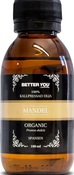 Better YouEKO Kallpressad Mandelolja 100 ml